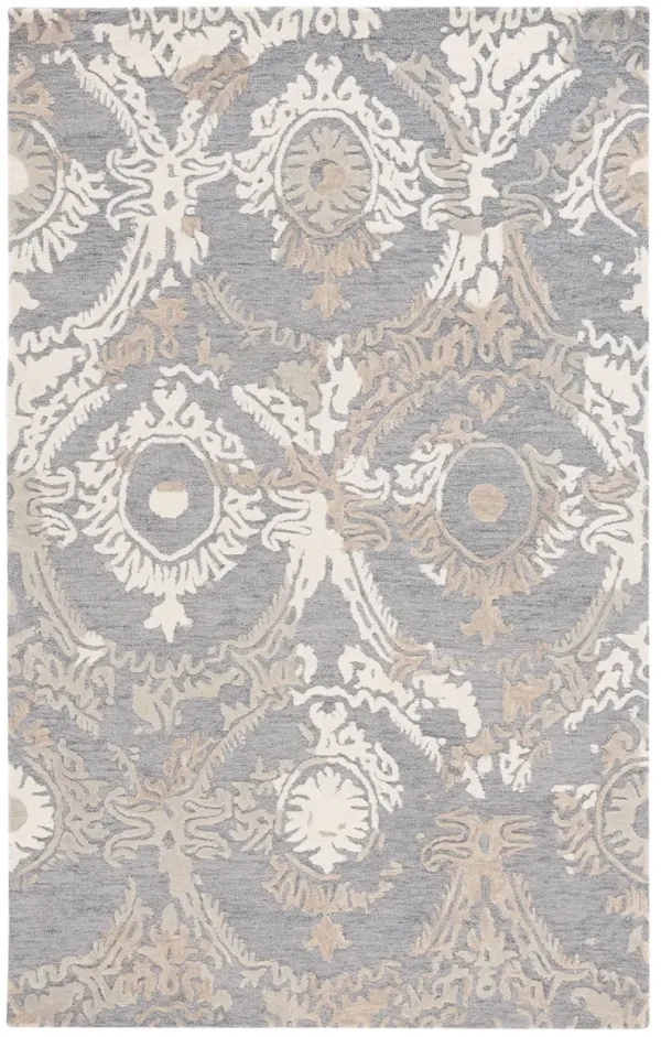 EBONY Hand Tufted 6' x 9' area rug