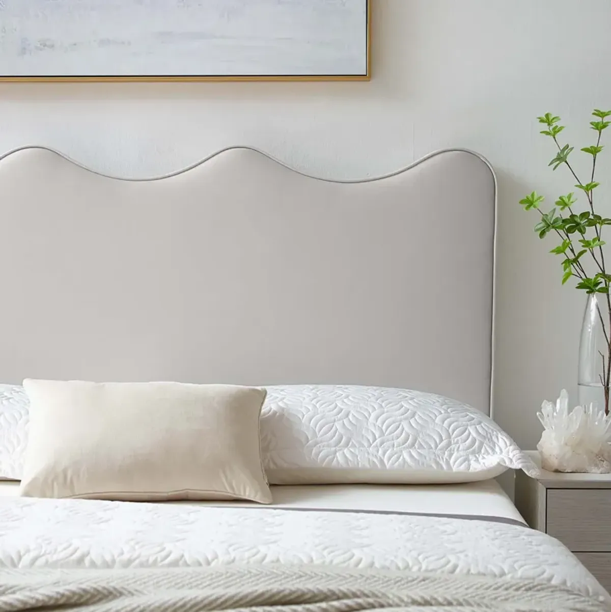 Athena Performance Velvet Full/Queen Headboard