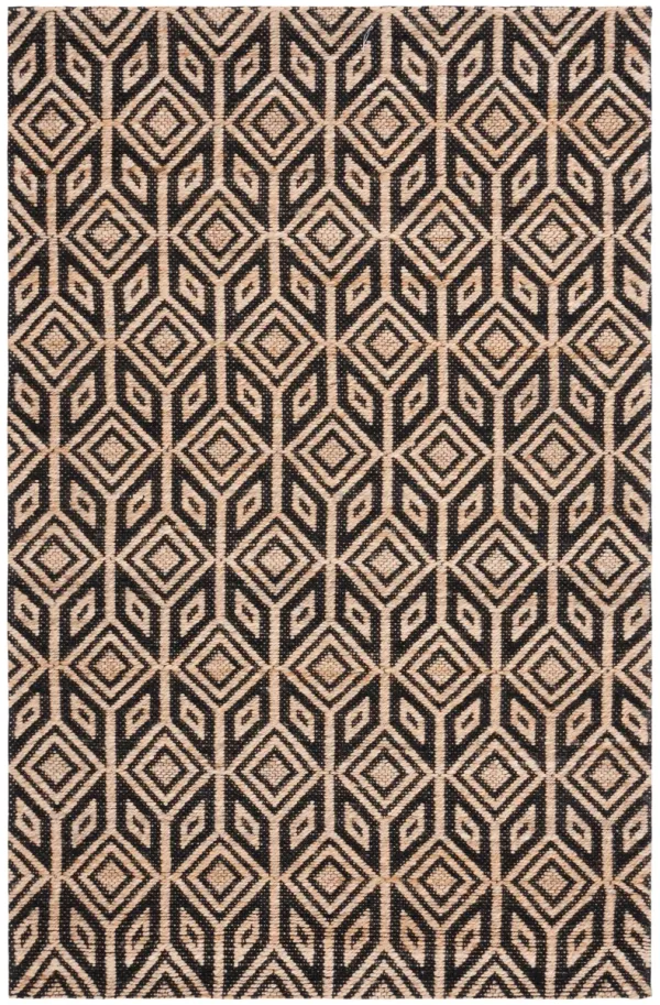 NATURAL FIBER Hand loomed 8' x 10' area rug