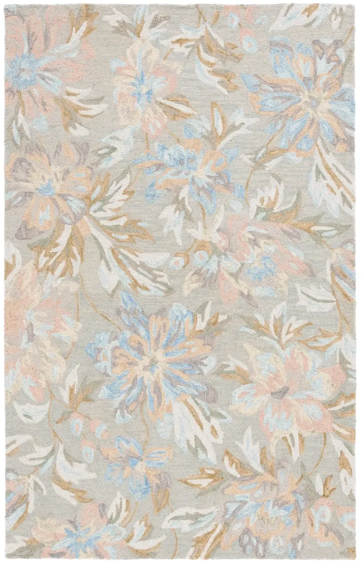 JARDIN 351 GREY  3' x 5' Small Rectangle Rug