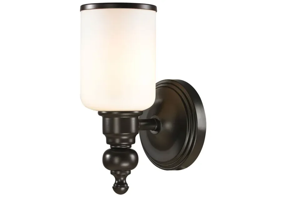 Bristol 10" High 1-Light Sconce - Oil Rubbed Bronze