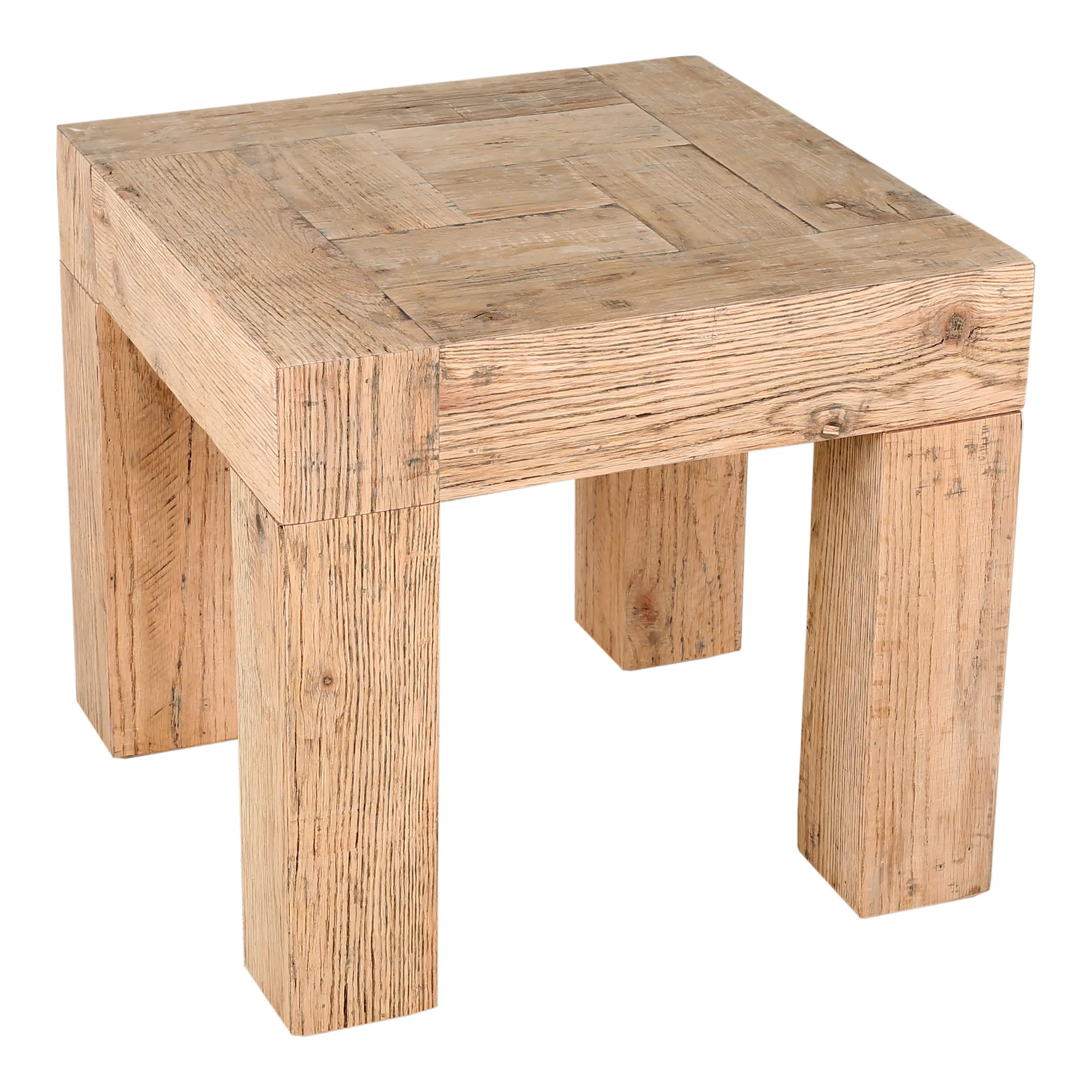 EVANDER SIDE TABLE AGED OAK