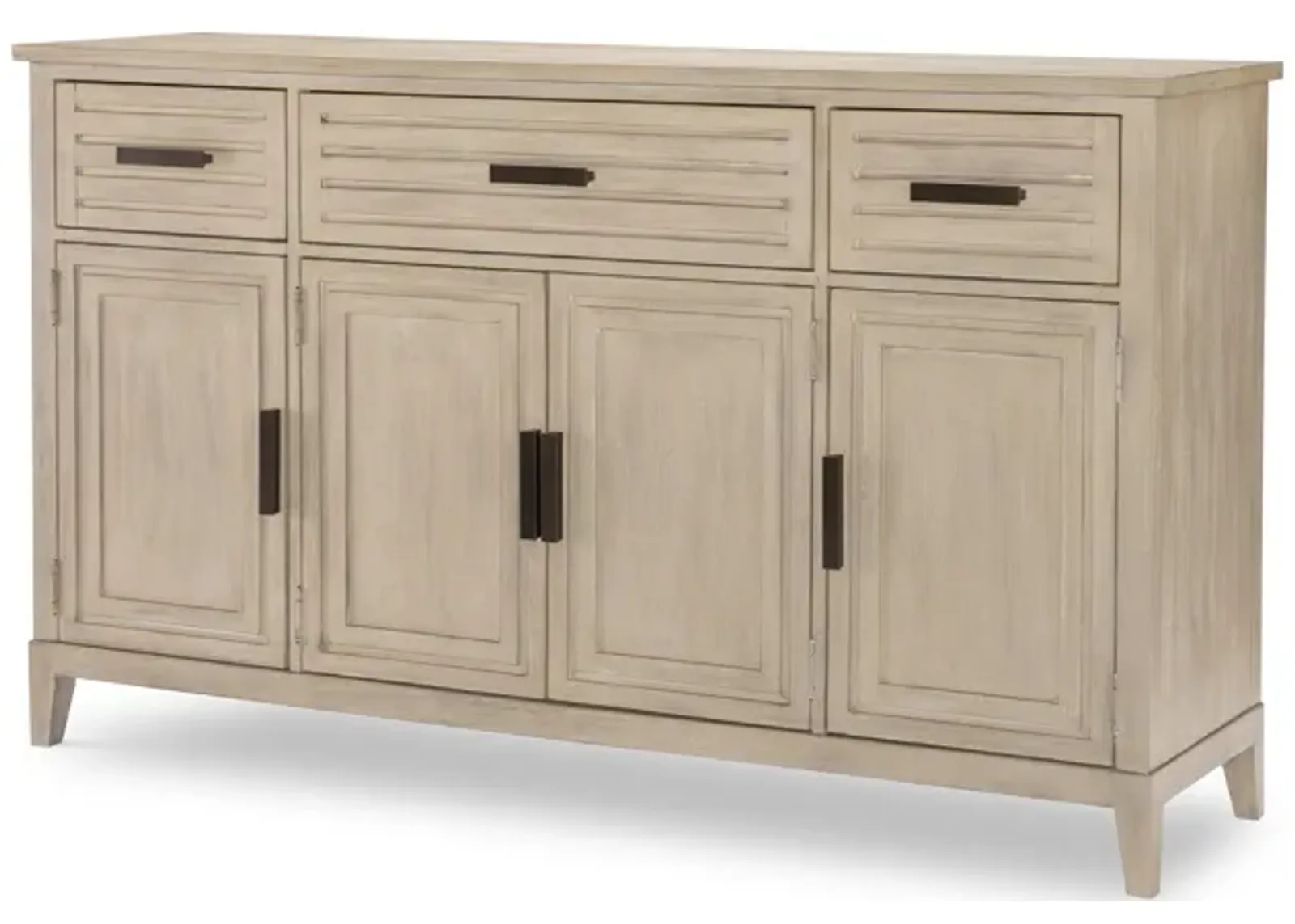 Edgewater Soft Sand Credenza Wood Finish