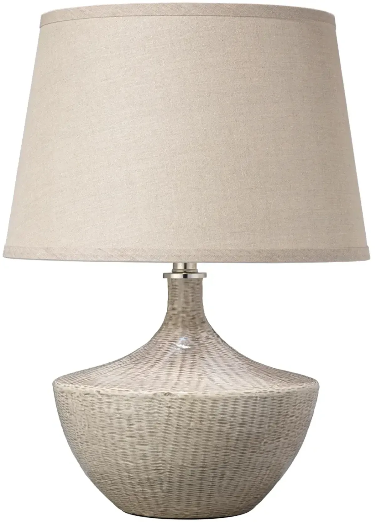 Basketweave Table Lamp