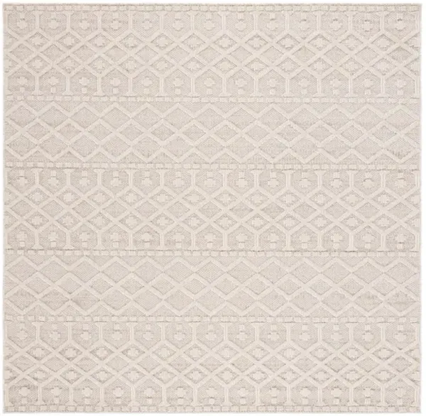 GLOBAL 402 Beige 6'-7' X 6'-7' Square Square Rug
