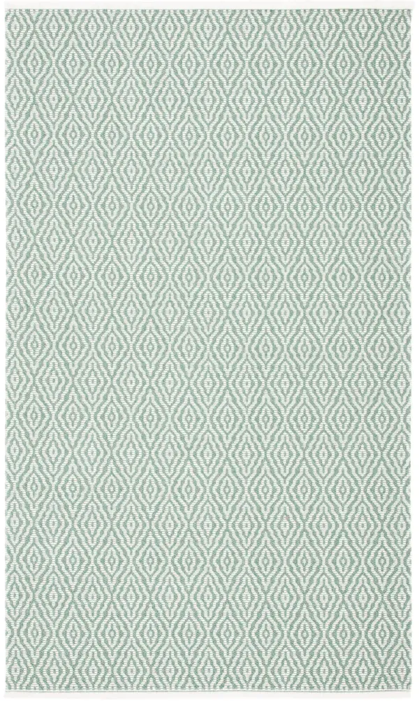 AUGUSTINE 400 GREEN  8' x 10' Large Rectangle Rug