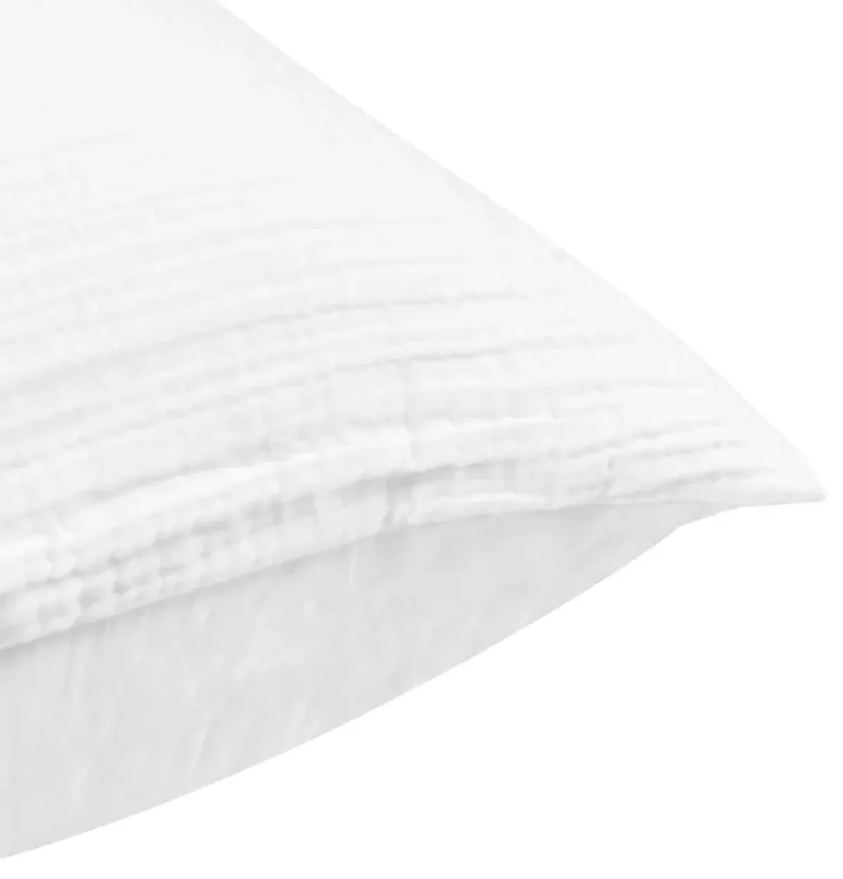 Camille White Linen Sham