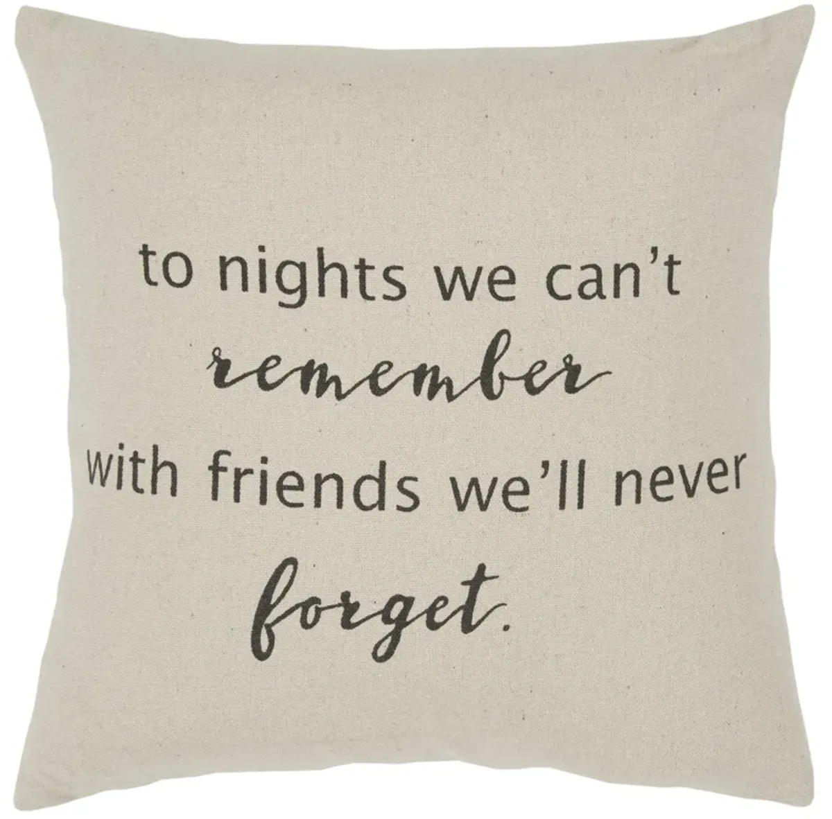 SENTIMENT Sentiment Black Pillow