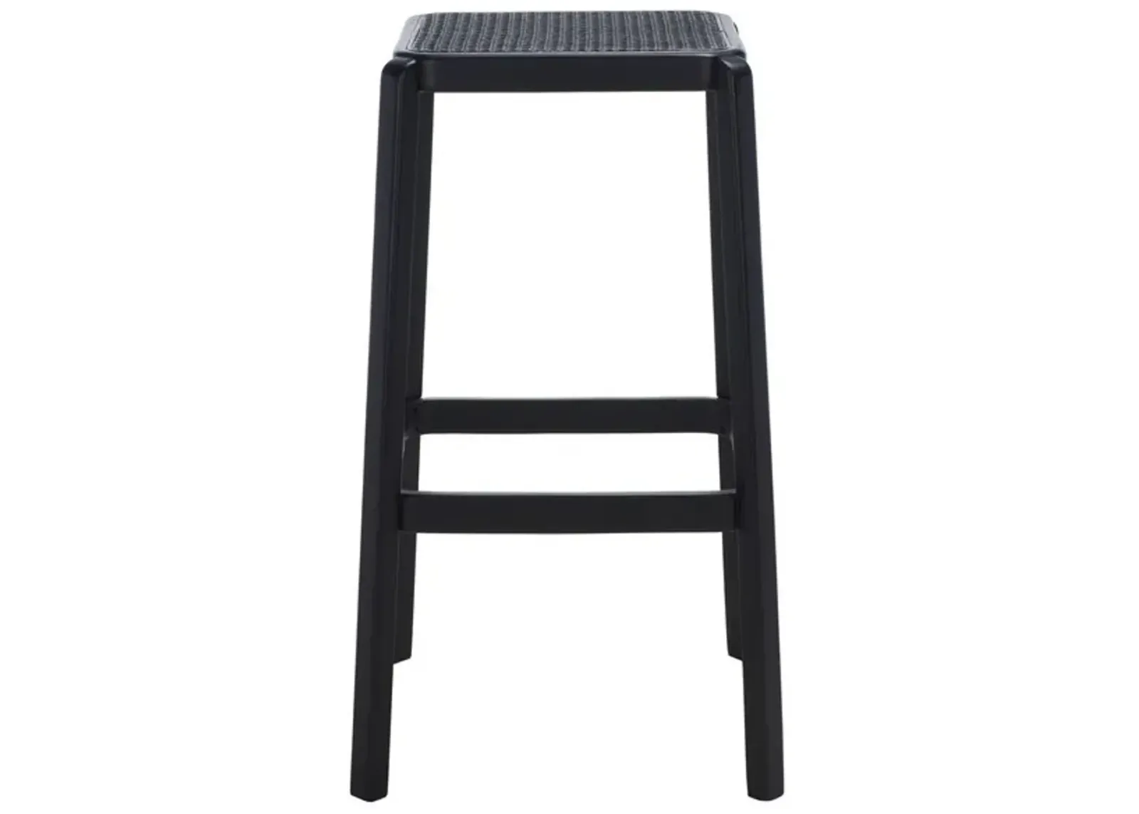 SILUS BACKLESS CANE BAR STOOL