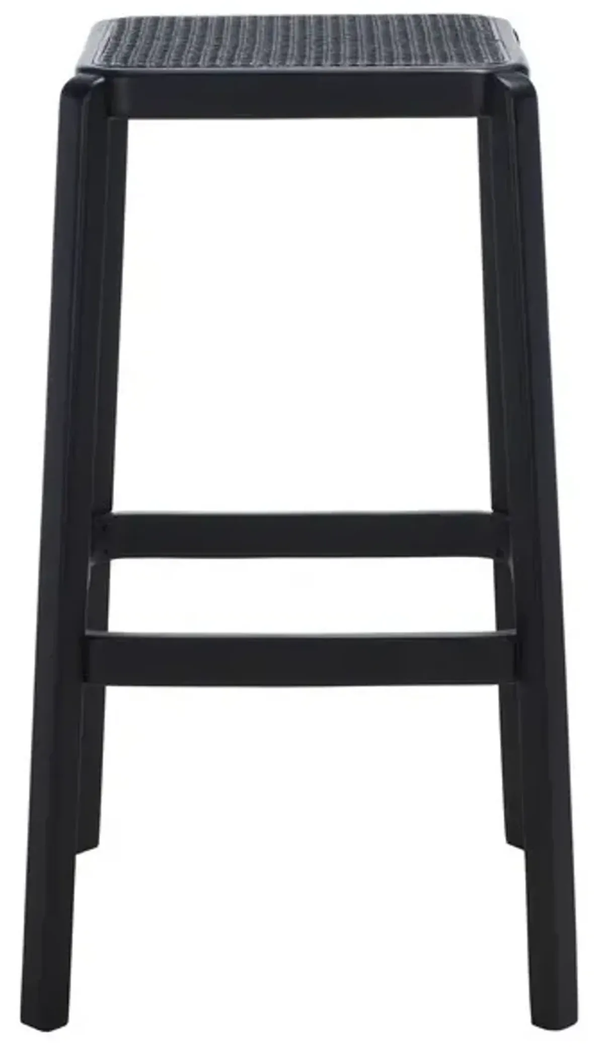 SILUS BACKLESS CANE BAR STOOL