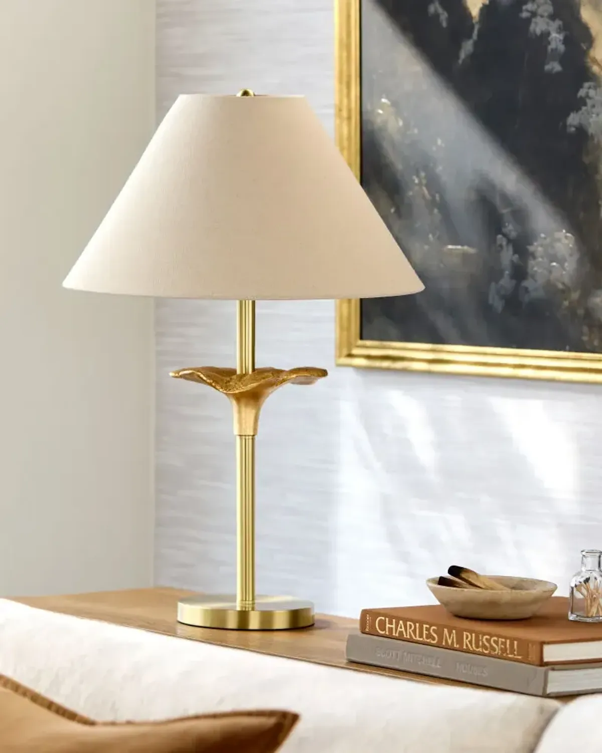 Nepi NEP-001 26"H x 18"W x 18"D Accent Table Lamp