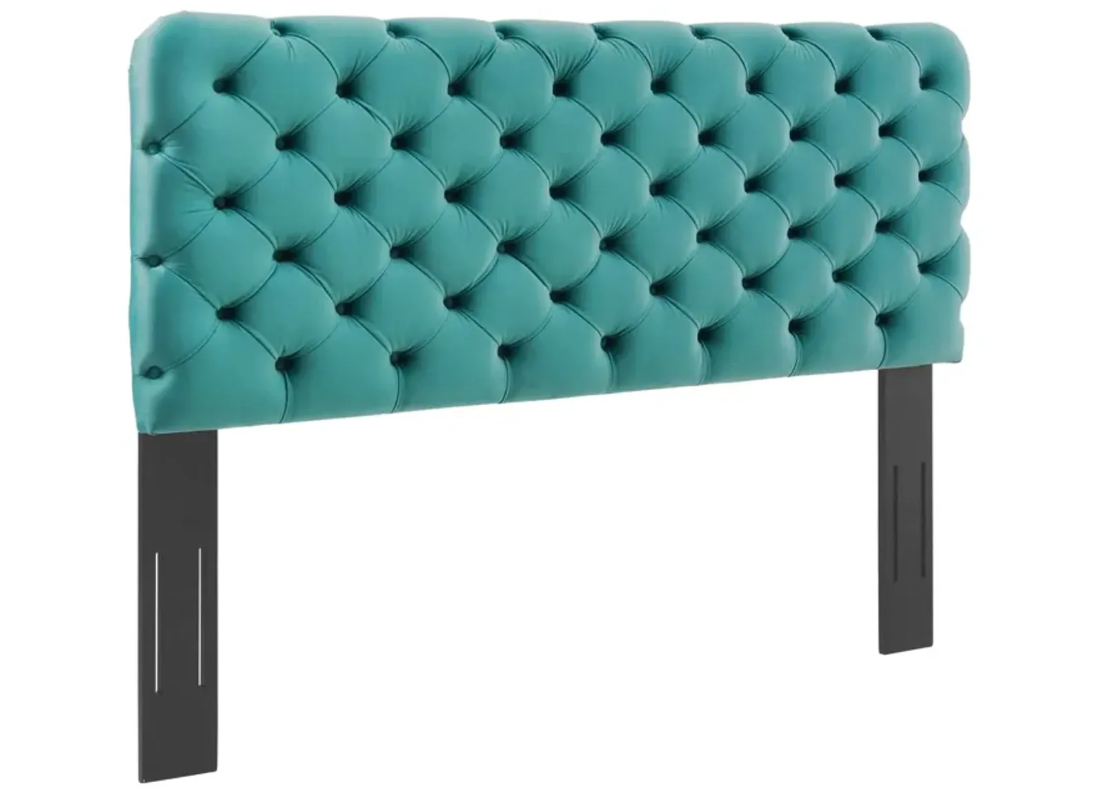 Lizzy Tufted Twin Performance Velvet Headboard