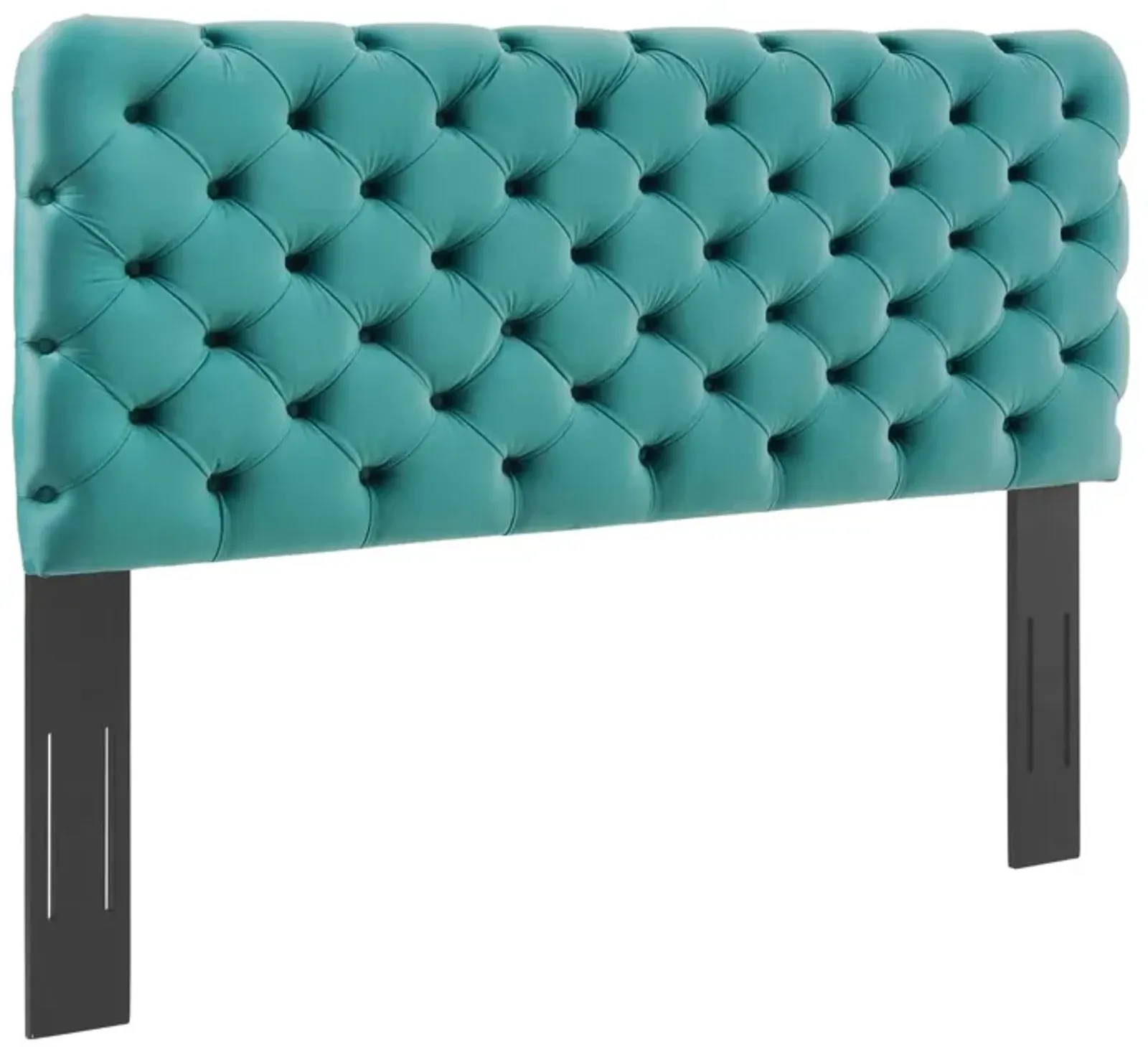 Lizzy Tufted Twin Performance Velvet Headboard