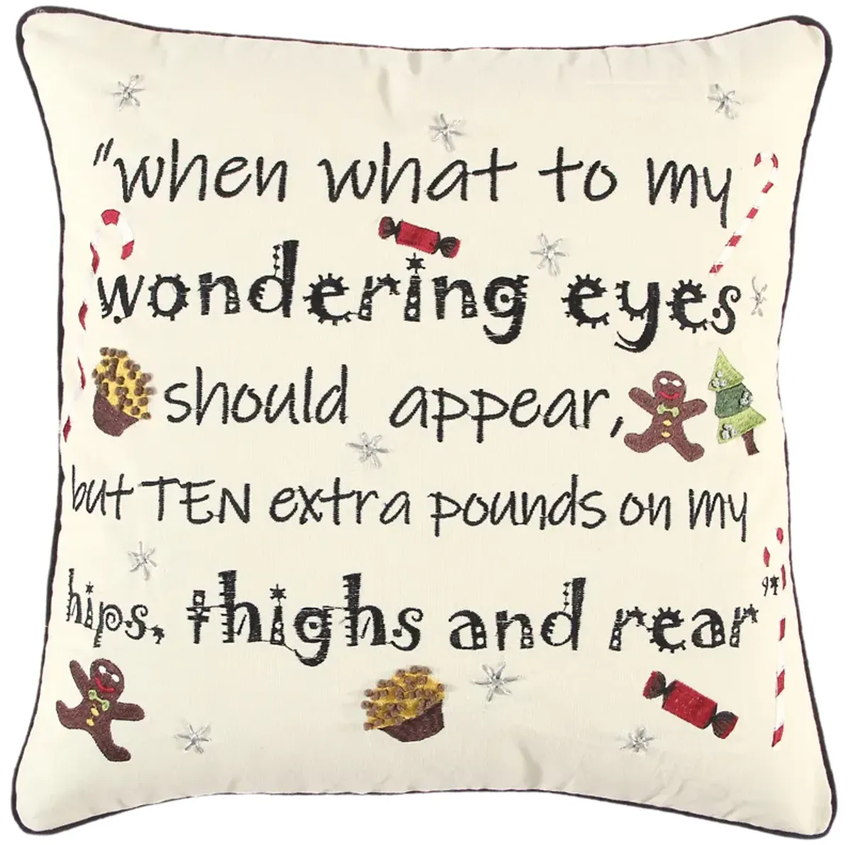 HOLIDAY 2021 Sentiment Natural  Pillow