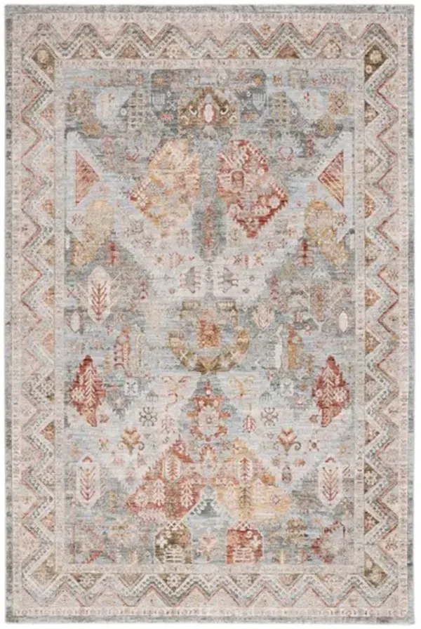 HAMILTON 104 Blue 9' X 12' Large Rectangle Rug