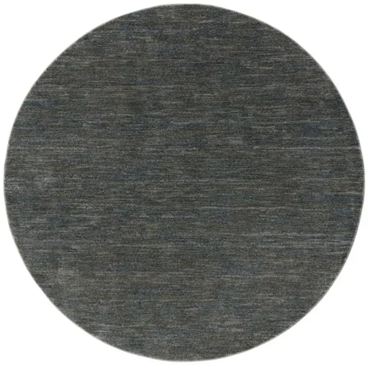 LASA 104 Green 4' X 4' Round Round Rug