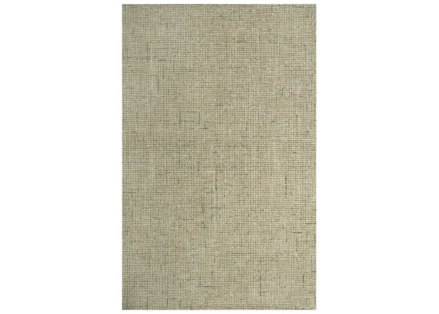 Ironwood Beige Checked/Solid Wool 8'6" x 11'6" Rectangle Rug