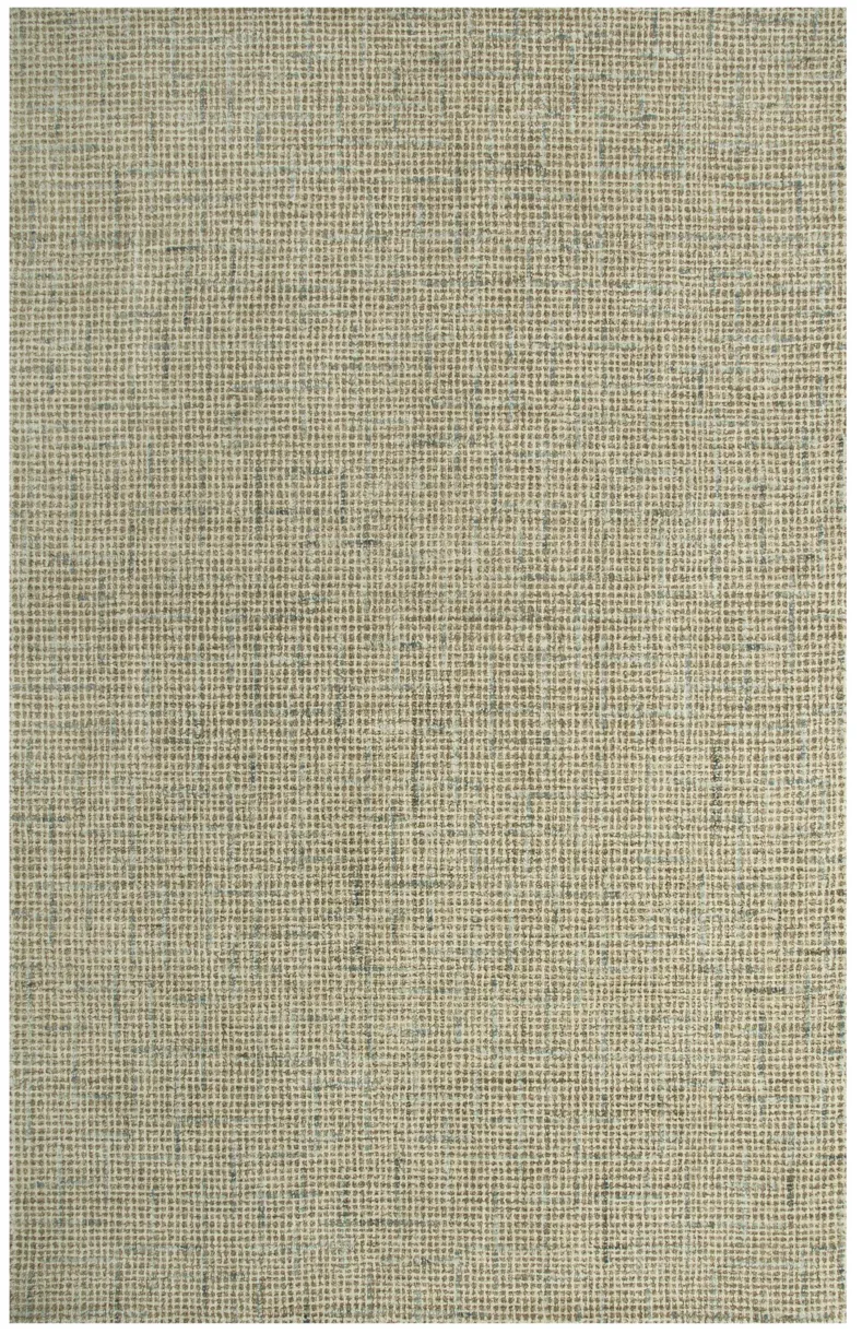 Ironwood Beige Checked/Solid Wool 8'6" x 11'6" Rectangle Rug