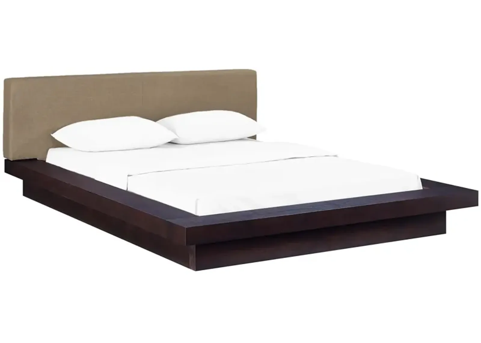 Freja Queen Fabric Platform Bed