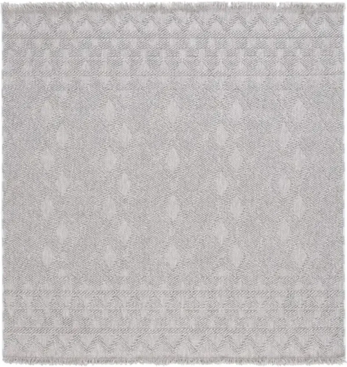 LOTUS 105 Grey 6'-7' X 6'-7' Square Square Rug