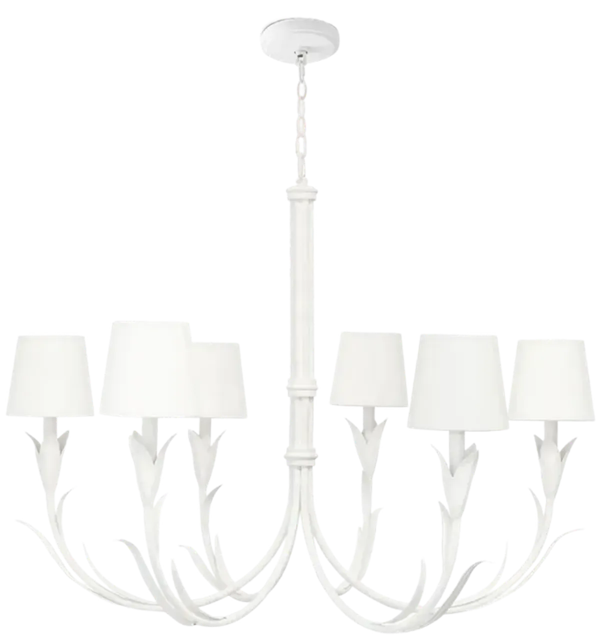 River Reed  Small Chandelier