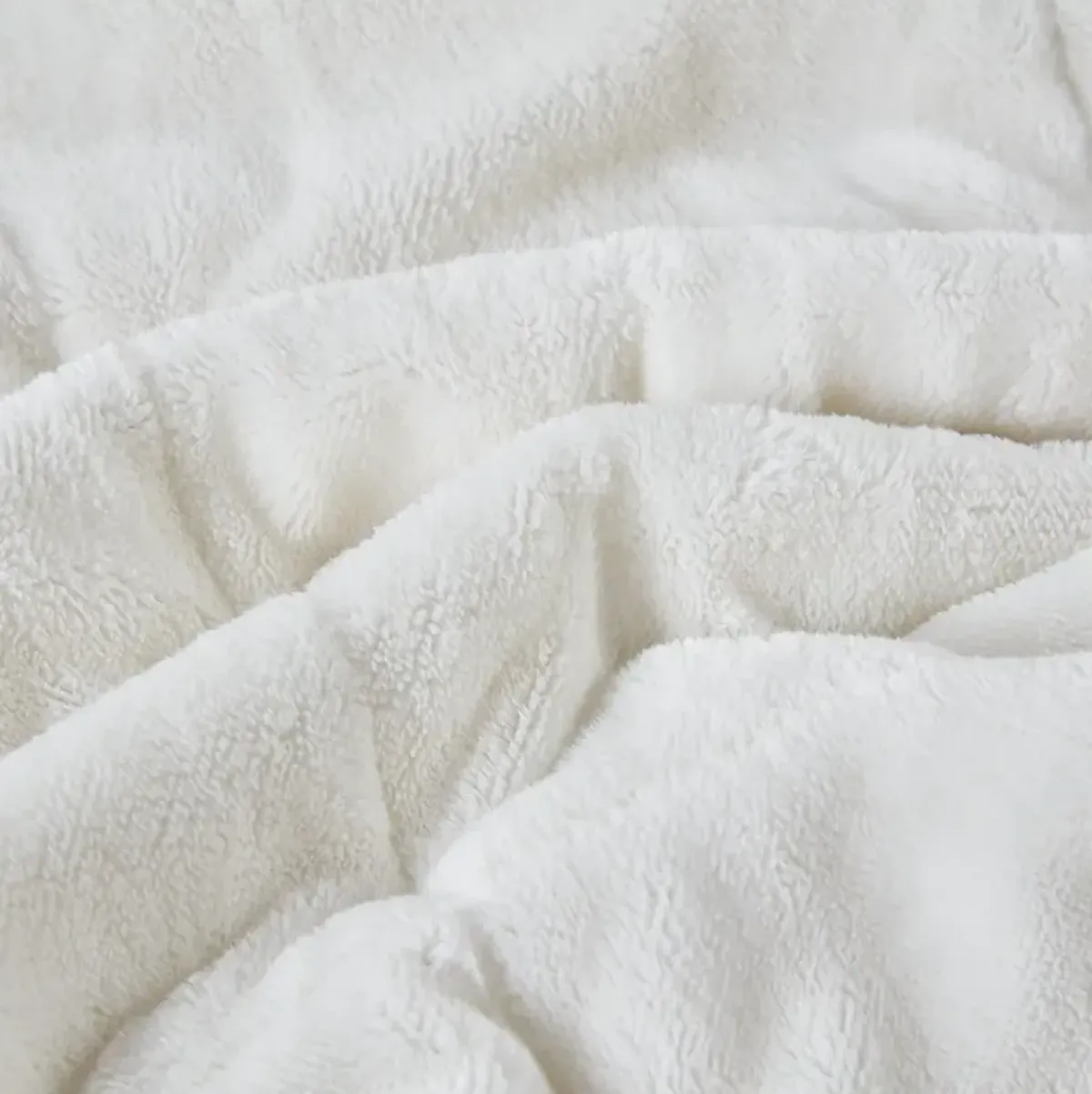 Madison Park Coleman Ivory Reversible HeiQ Smart Temperature Down Alternative Blanket