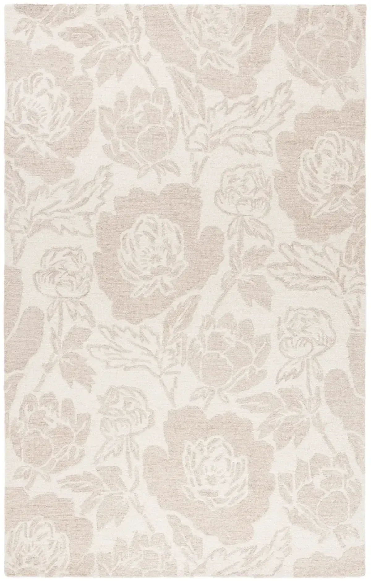 JARDIN 901 IVORY  8' x 10' Large Rectangle Rug