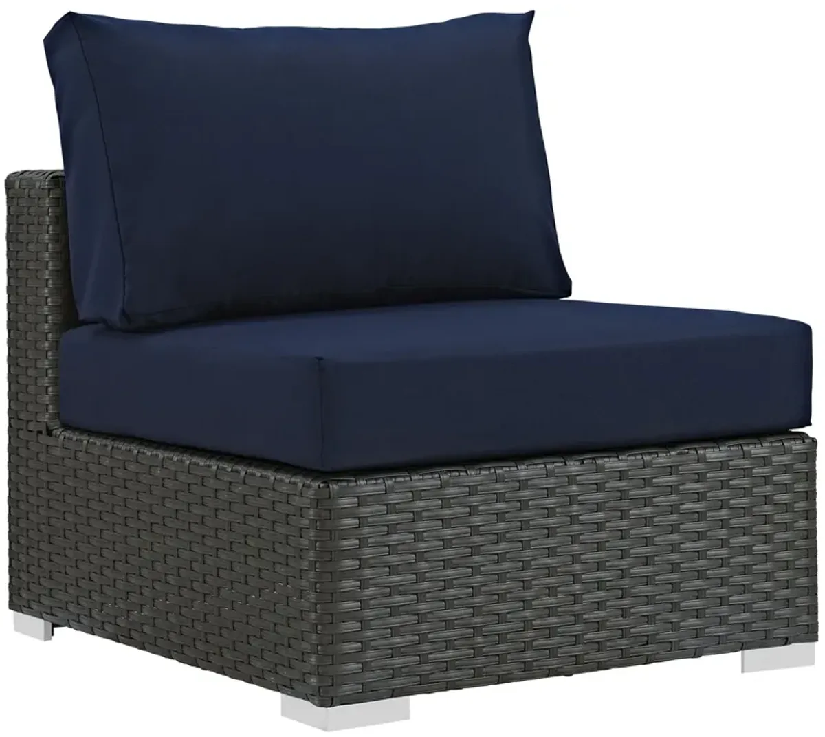 Sojourn 7 Piece Outdoor Patio Sunbrella® Sectional Set