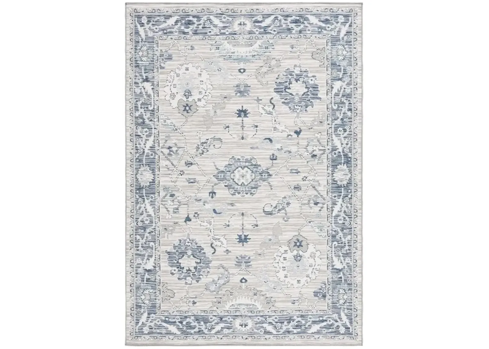 SUNRISE 624 Blue  5'-3' X 7'-7' Medium Rectangle Rug