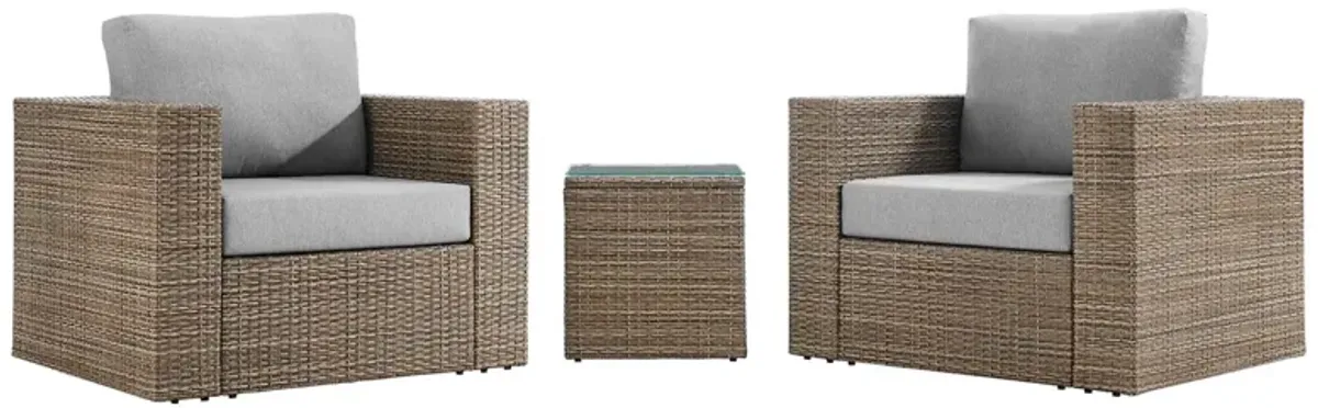 Convene Outdoor Patio Outdoor Patio 3-Piece Furniture Set