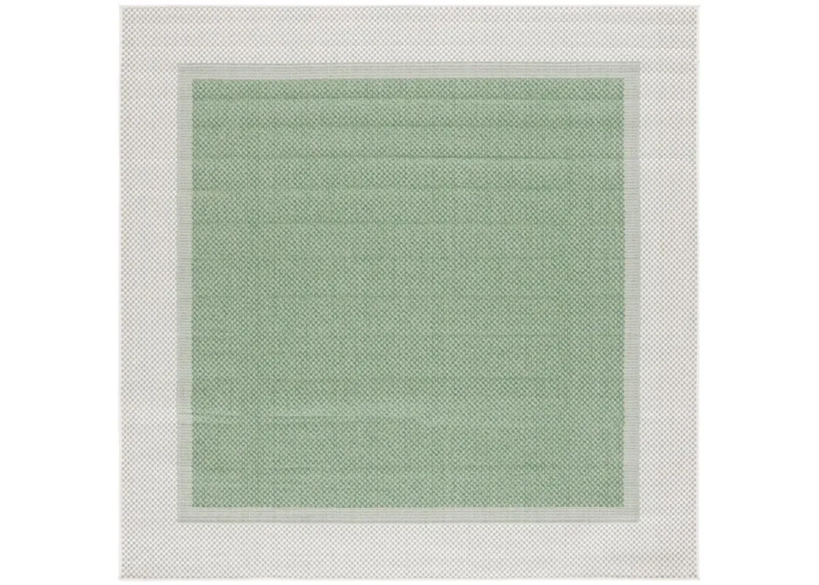 BERMUDA 886 Green 6'-7' X 6'-7' Square Square Rug