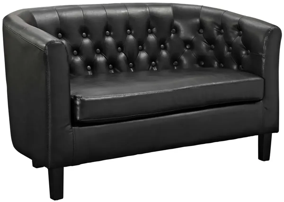 Prospect Upholstered Vinyl Loveseat