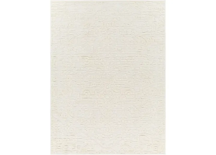 Lyna LYA-2318 2'10" x 2' Machine Woven Rug