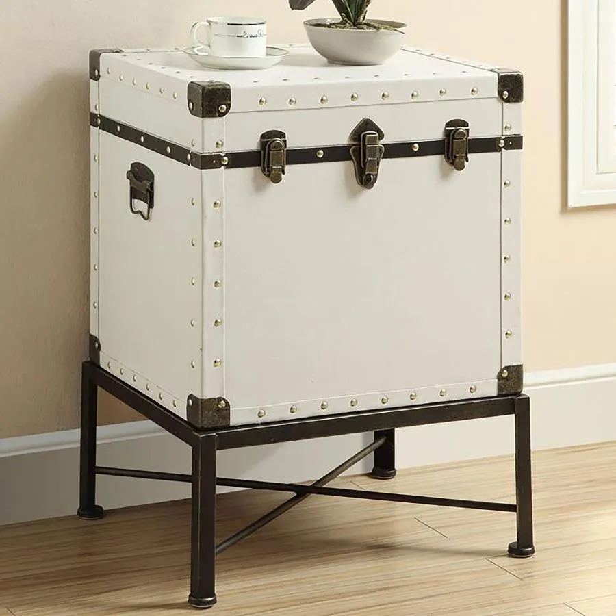 Adaline Accent Cabinet with Nailhead Trim