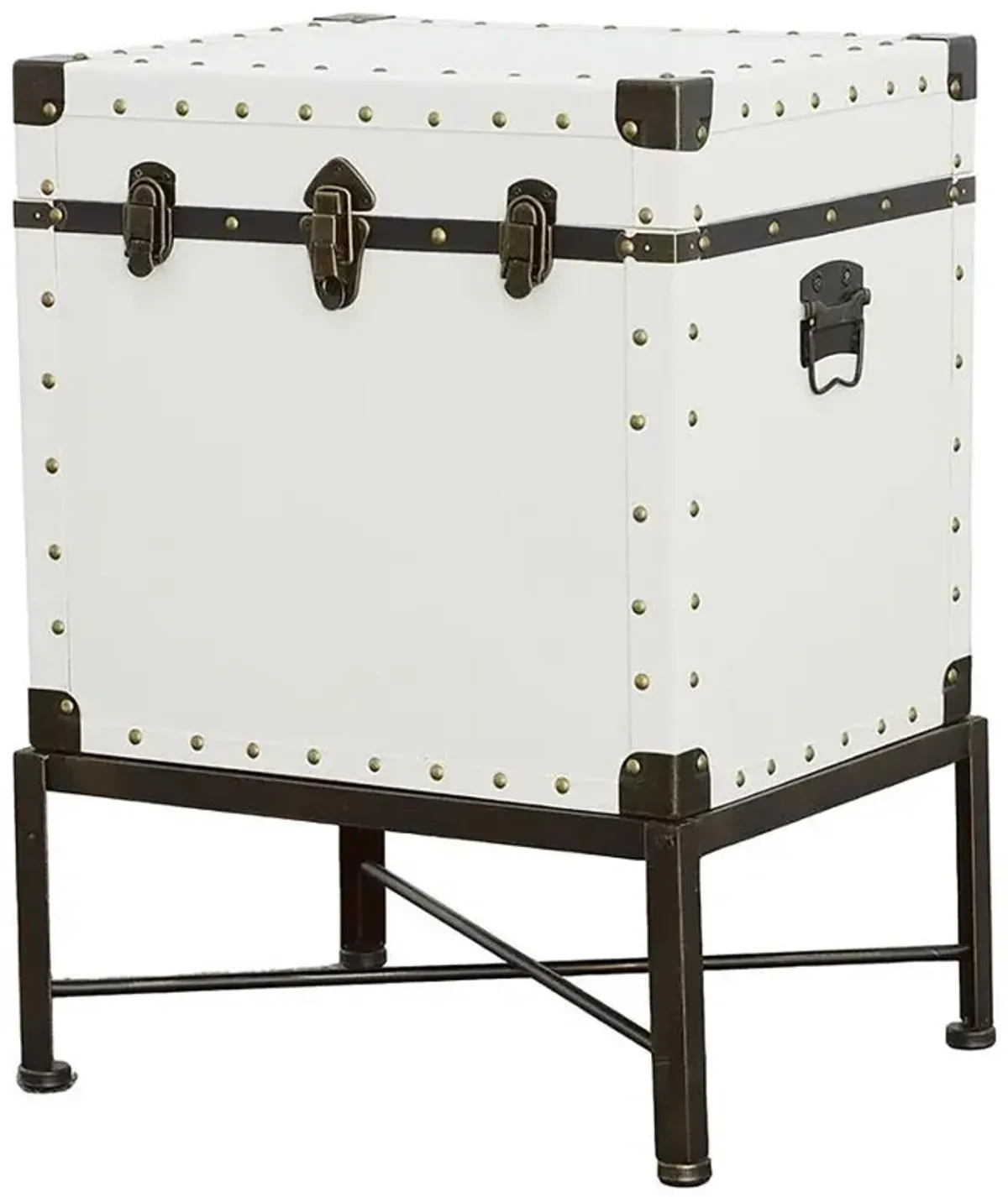 Adaline Accent Cabinet with Nailhead Trim