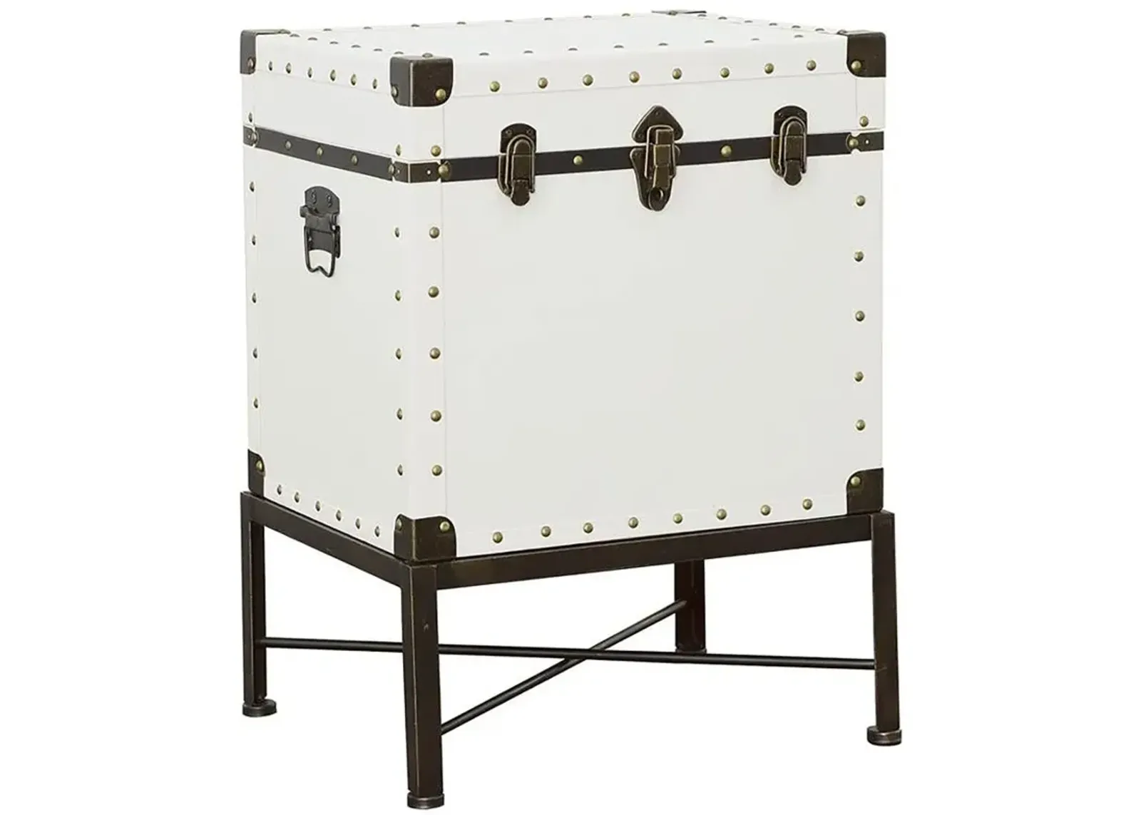 Adaline Accent Cabinet with Nailhead Trim