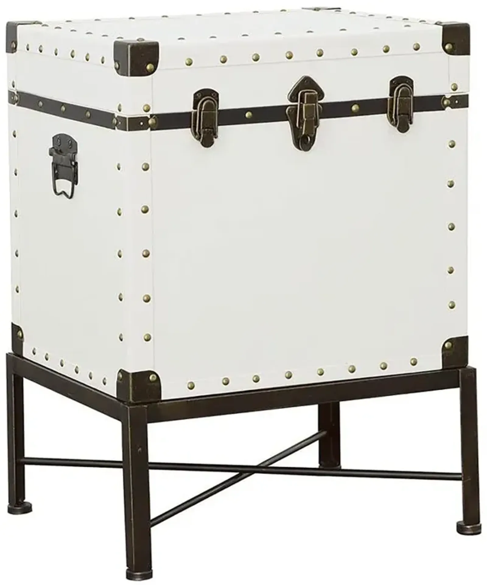 Adaline Accent Cabinet with Nailhead Trim