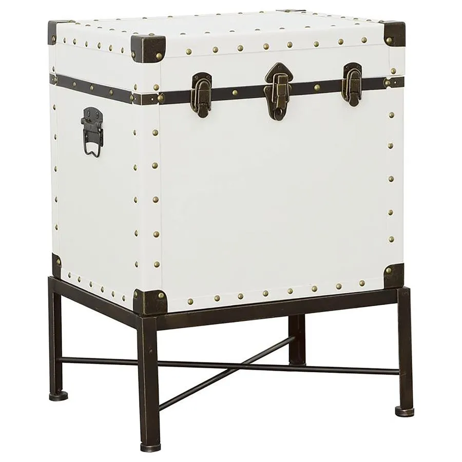 Adaline Accent Cabinet with Nailhead Trim