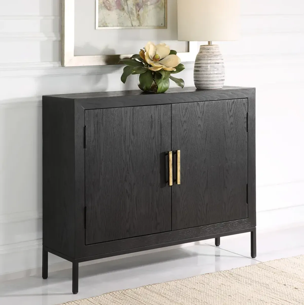 Front Range Dark Oak 2 Door Cabinet