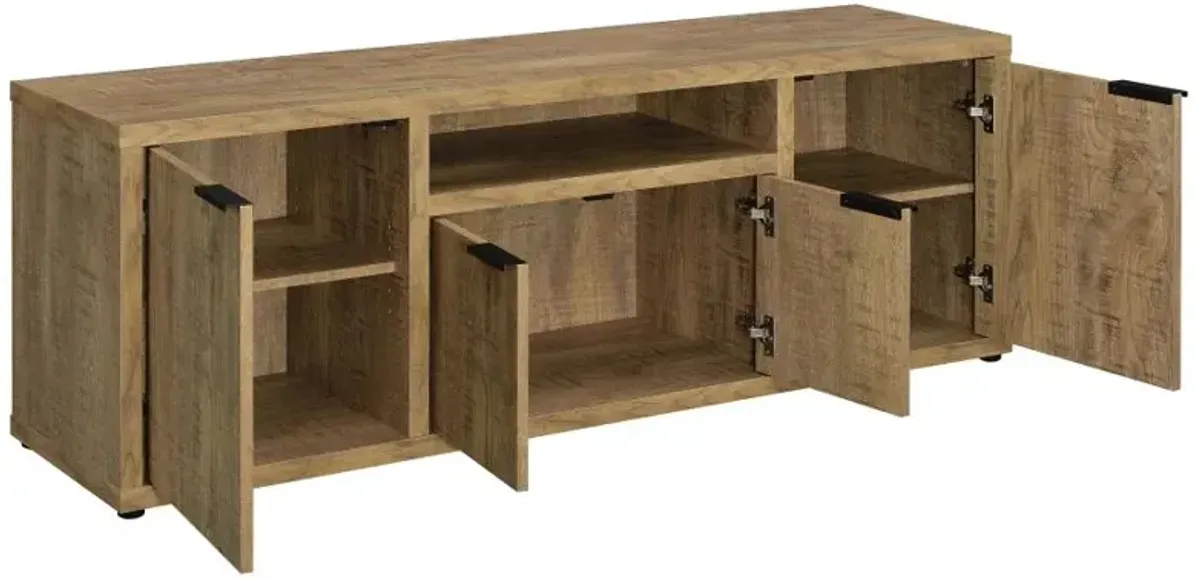 Tabby 3-piece Entertainment Center With 60" TV Stand Mango