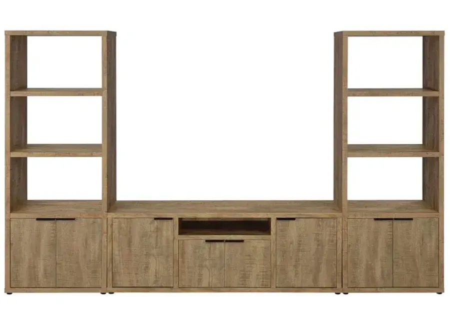 Tabby 3-piece Entertainment Center With 60" TV Stand Mango