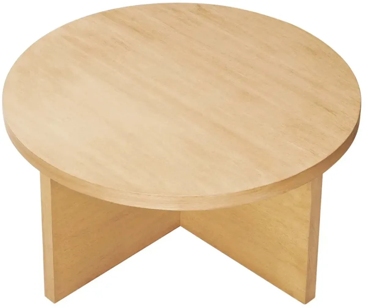 Silas Round Mango Wood Coffee Table