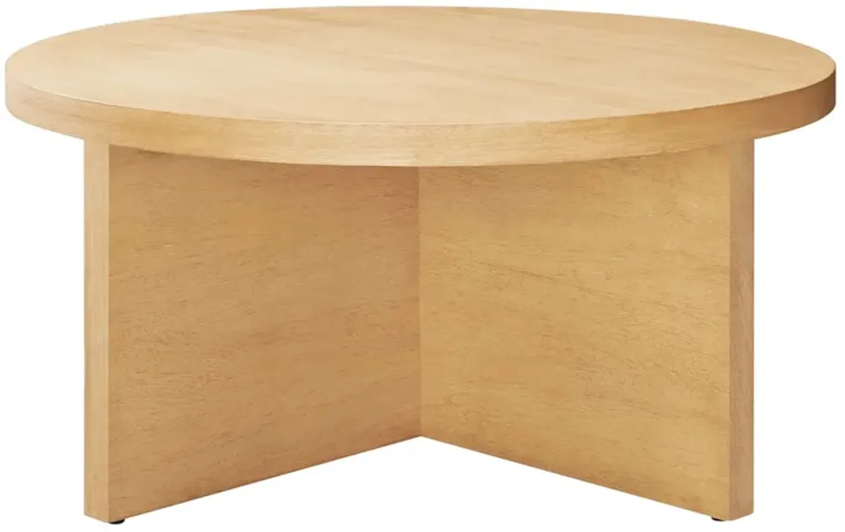 Silas Round Mango Wood Coffee Table