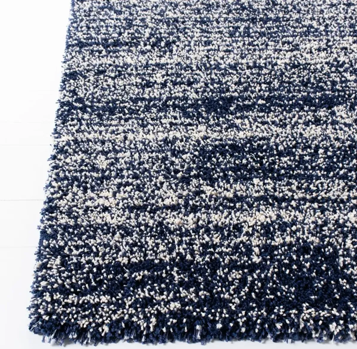 HUDSON SHAG 295 NAVY  4' x 4' Square Square Rug