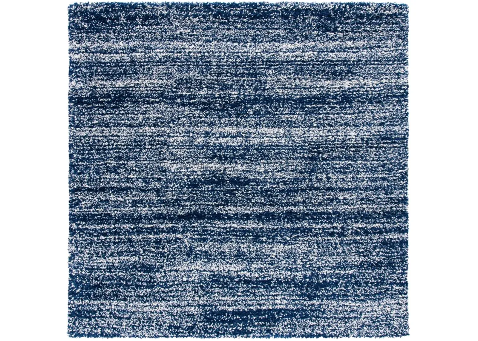 HUDSON SHAG 295 NAVY  4' x 4' Square Square Rug