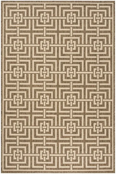 LINDEN 128 Collection LND128D-4 Beige / Cream 4' X 6'