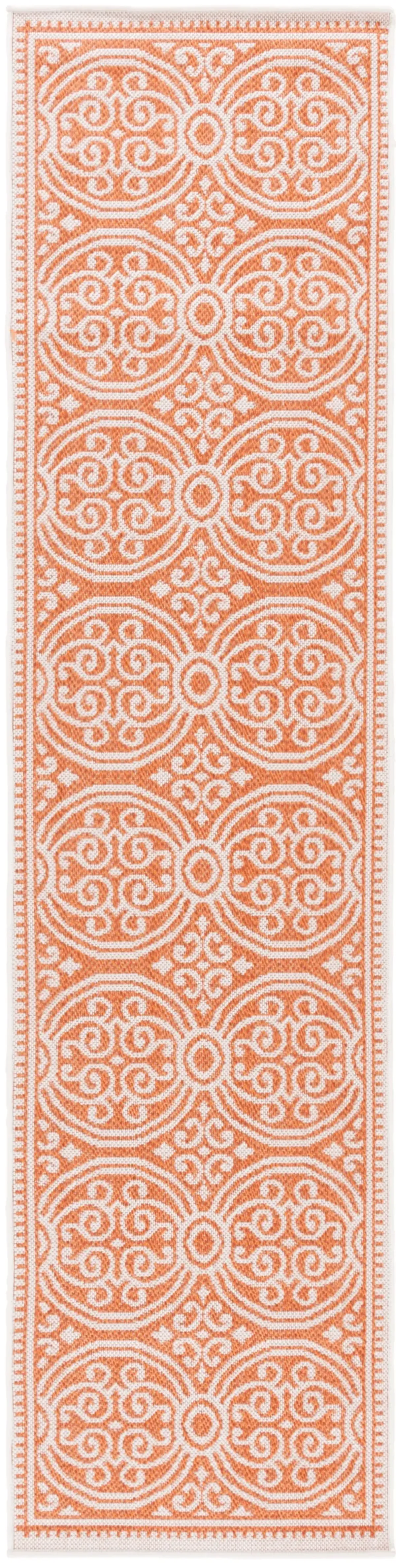 BERMUDA  809 RUST  2' x 8' Runner Rug