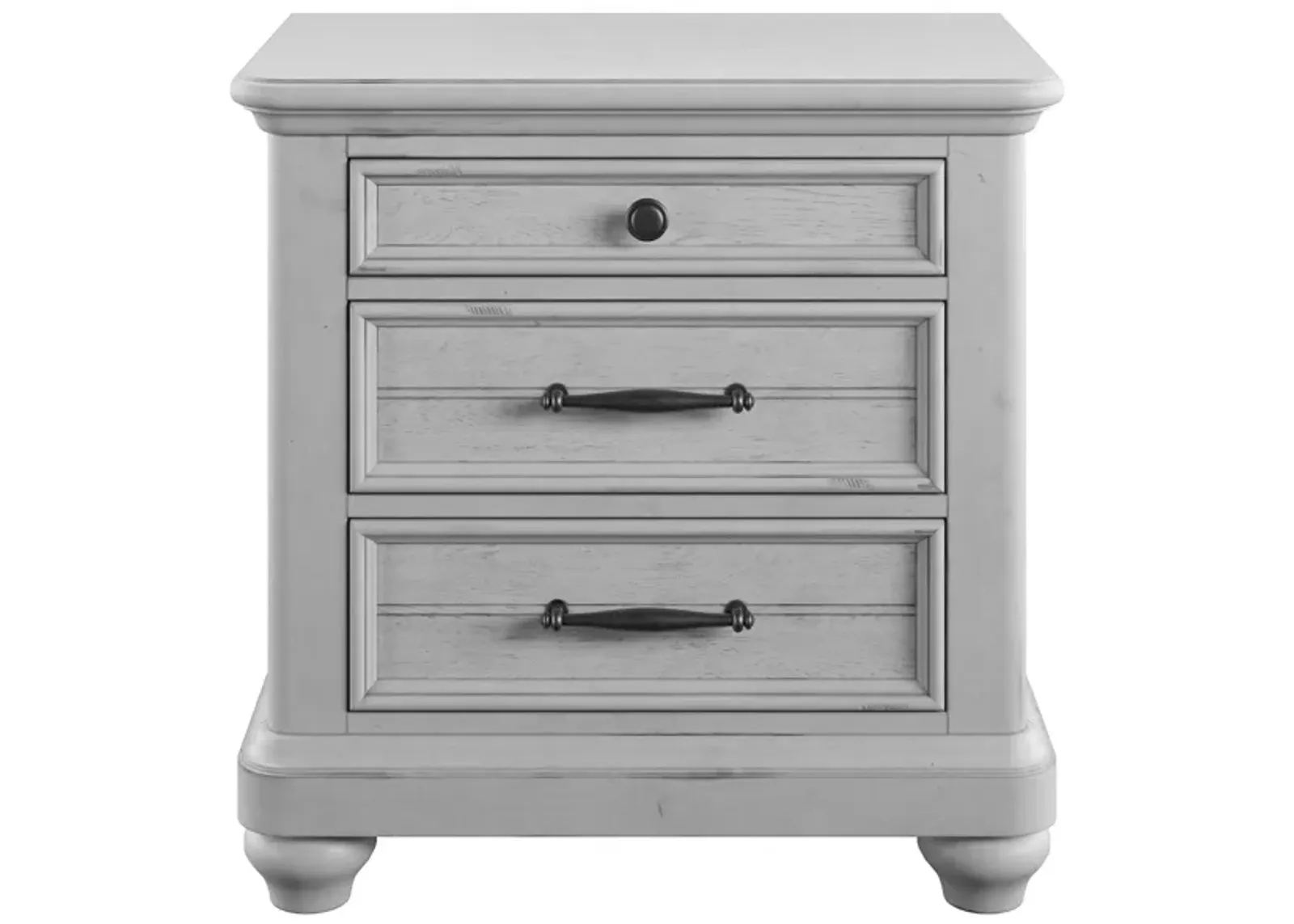 New Haven 3-Drawer Nightstand