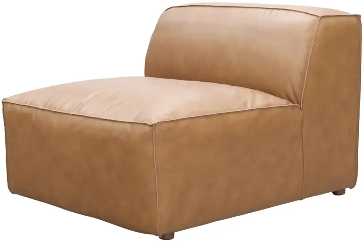 FORM SLIPPER CHAIR SONORAN TAN LEATHER