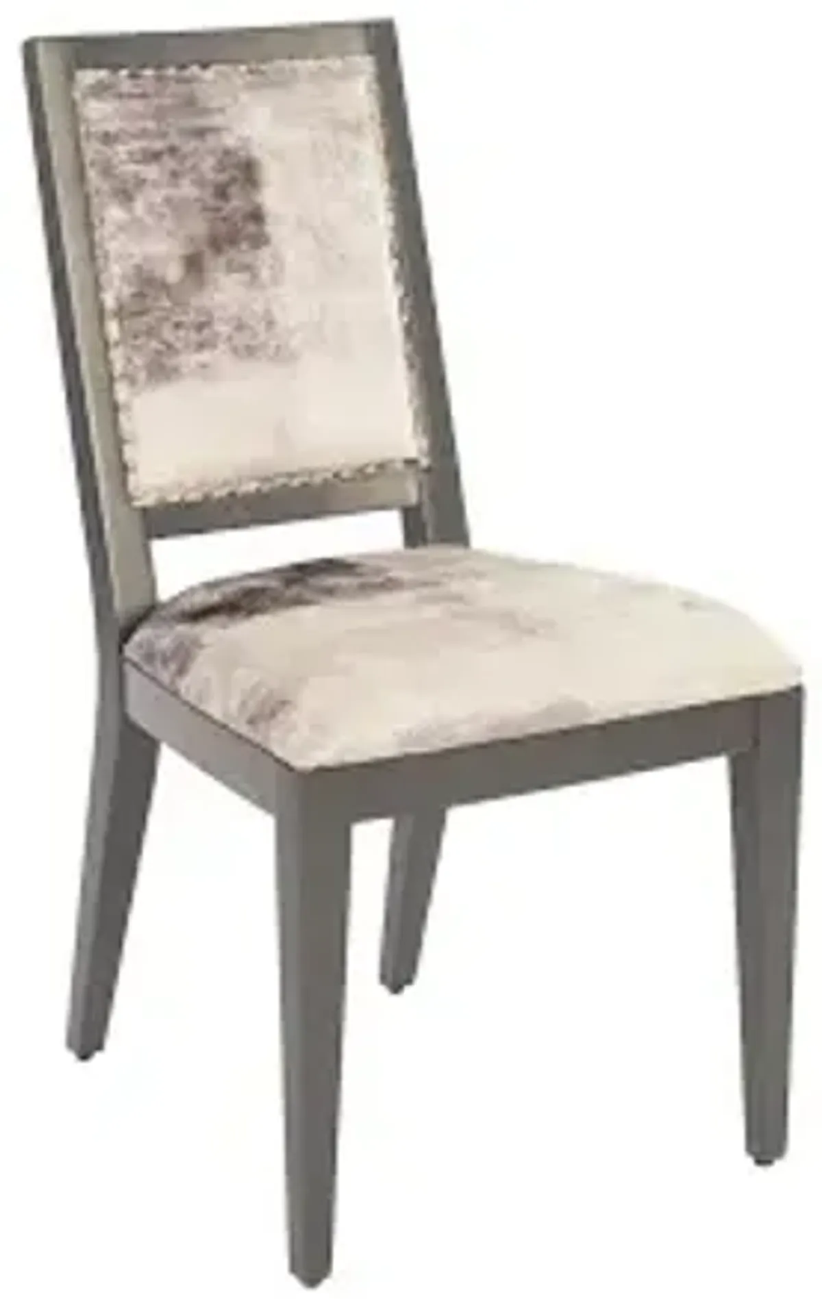 mesmerize dining chair, mist gray, gray wooden legs